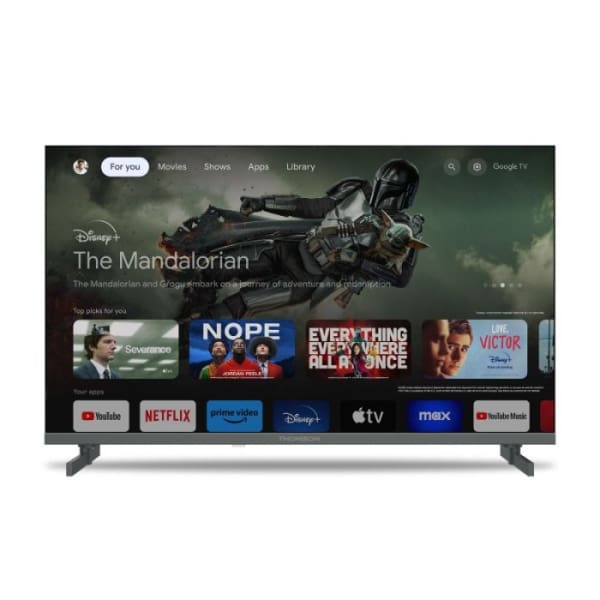 TV Thomson 50’’ QLED Side Feet Google Tv - Noir (50QG4S14) TV Thomson 50’’ QLED Side Feet Google Tv - Noir (50QG4S14)